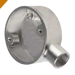 stainless steel conduit end box|back entry conduit box.